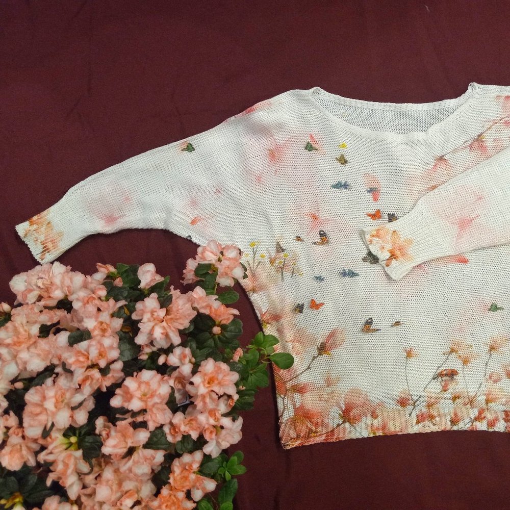 Soft Butterfly Sweater - Picture 2 of 3